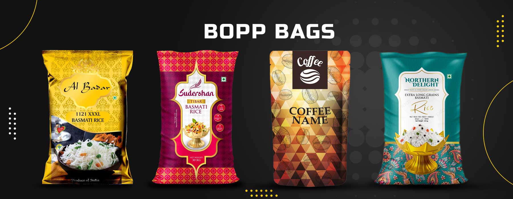 3D Pouches & Bopp Bags